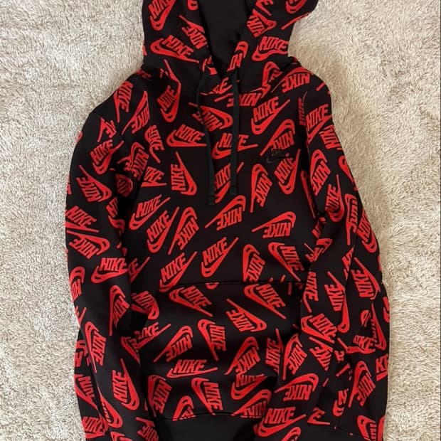 나이키 올오버 후드티 S