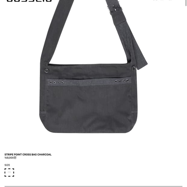 코이세이오 스트라이프 포인트 크로스백 STRIPE CROSS BAG
