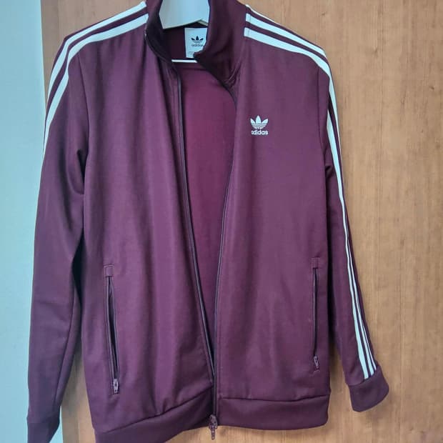 아디다스 버건디 마룬 져지