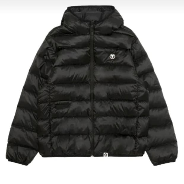 에이프 AAPE 나우 다운 자켓 블랙 29인치