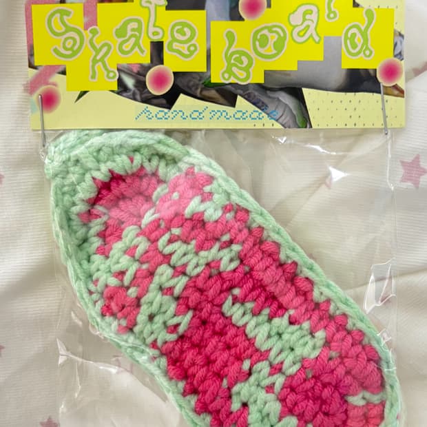 Handmade Skateboard keyring NO.12