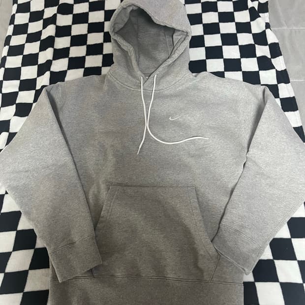 [XS] 나이키 NRG 솔로 스우시 후드티 다크 그레이