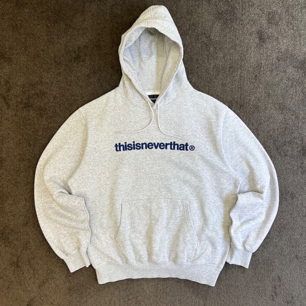 디스이즈네버댓 로고 후드티