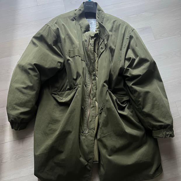 밀텍 컬티즘 M65 피쉬테일 파카 카키 M사이즈