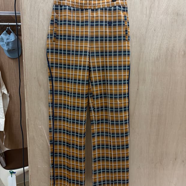 웨일즈보너 체크 팬츠 M
