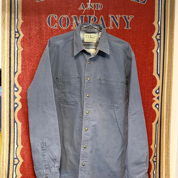 L.L.Bean Cotton shirts L size