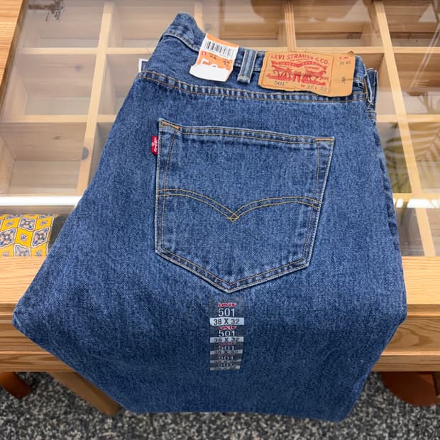 리바이스 501 스트레이트 데님 (38)