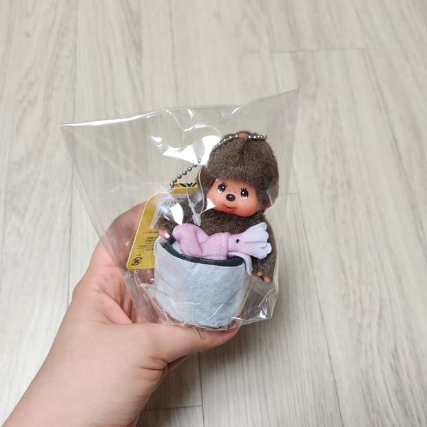 고전 몬치치 오징어 스시 미니키링