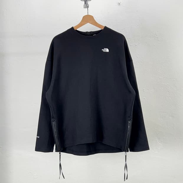 노스페이스 x 하이크 택 에어 빅 코튼 맨투맨