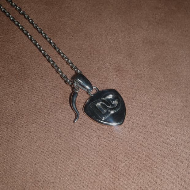 돌체앤가바나 더블 펜던트 목걸이