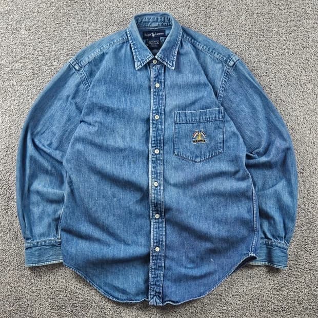 폴로랄프로렌 데님 셔츠 ( M 추정 ) / 11264
