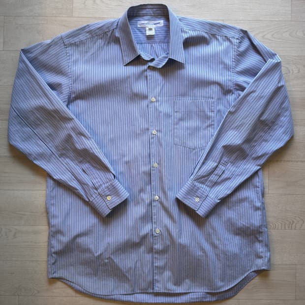 꼼데가르송 셔츠 포에버 와이드 클래식 L size