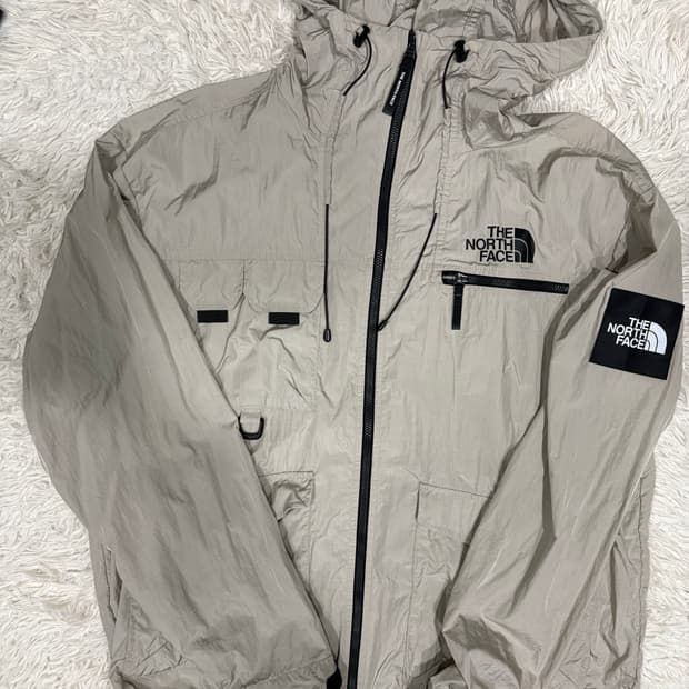 [L] 노스페이스 바람막이 베이지