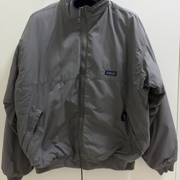 90s 파타고니아 쉘드 신칠라 자켓 그레이 L