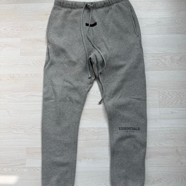 피어오브갓 에센셜 그레이 스웻팬츠 s사이즈