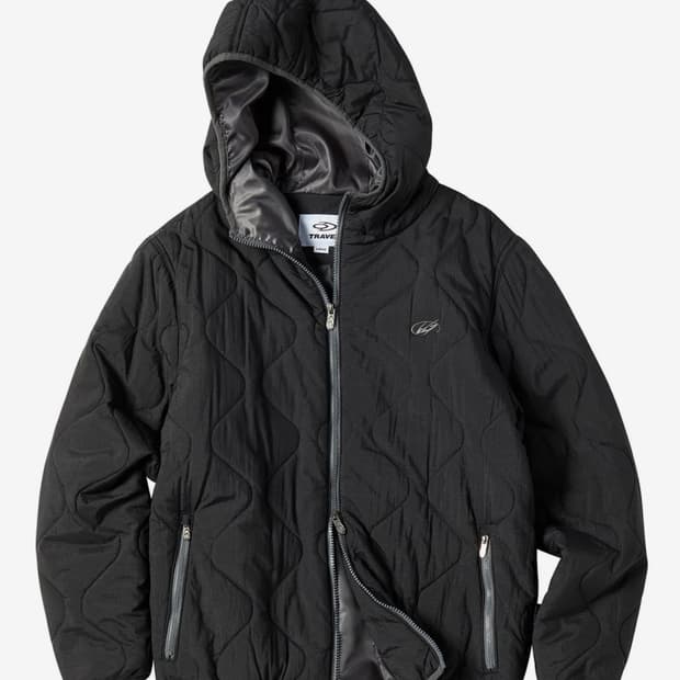 트래블 컴포터 라이트 퀼팅 자켓 경량 패딩 블랙
