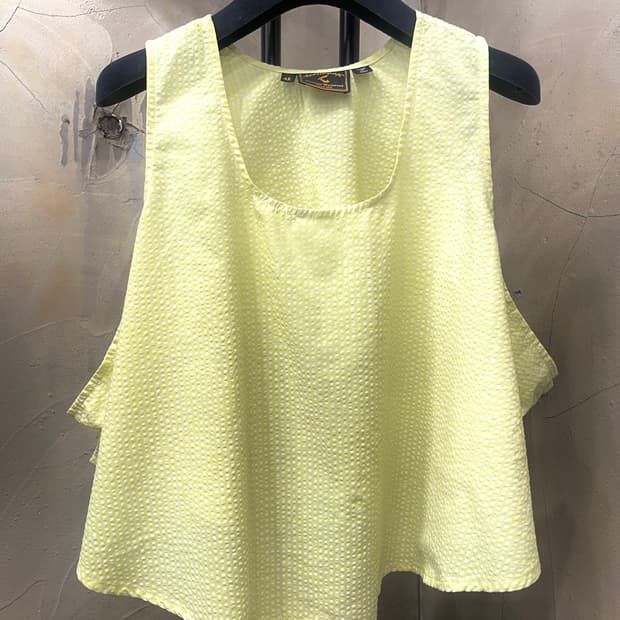 비비안 웨스트우드 민소매 크롭 블라우스 55