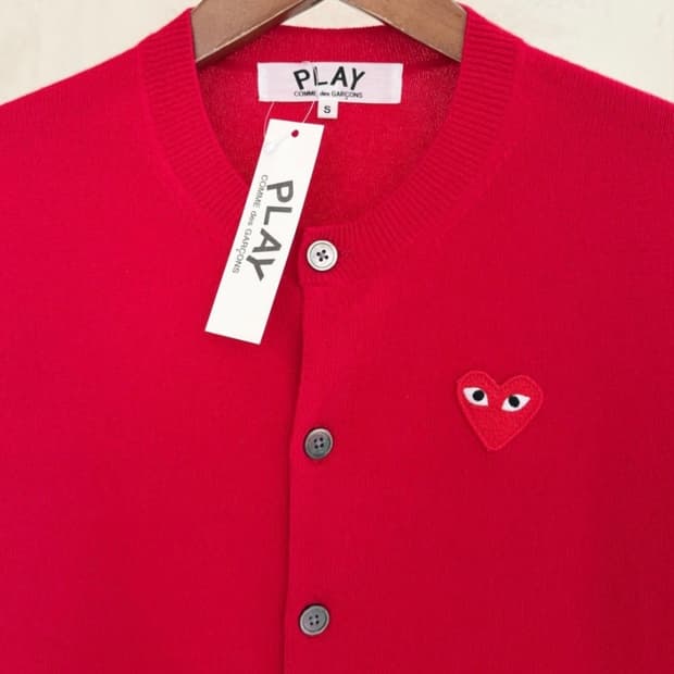 꼼데가르송 울100가디건 25/26 원터시즌 리미티드한정판