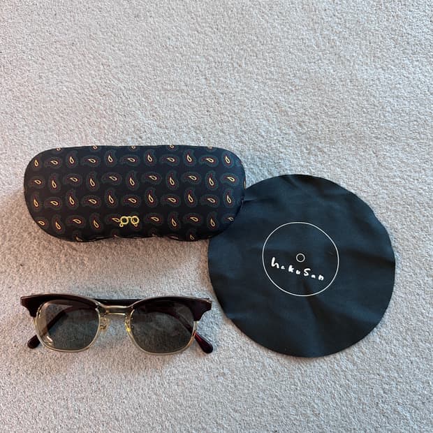 백산안경 하쿠산안경  포스트 / 브라운