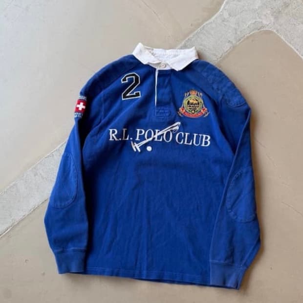 폴로 럭비 빈티지 셔츠 