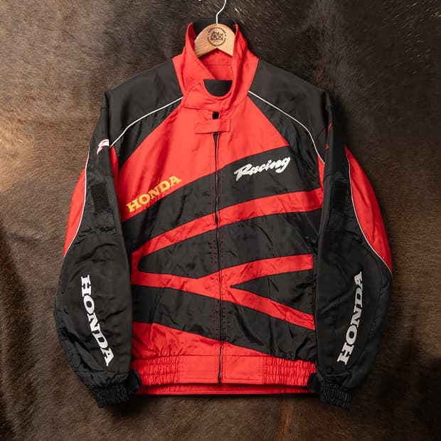 [100] 90s~ 혼다 모터사이클 레이싱 자켓 
