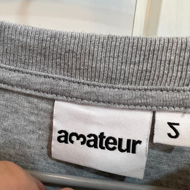 Amateur 반팔 티셔츠(gray)