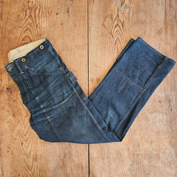 더블알엘 5포켓 데님 워크 팬츠 