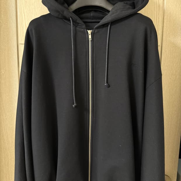 준지 후드집업 네이비 L.