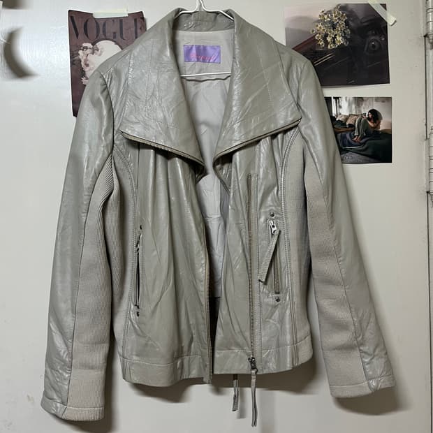 빈티지 라이더 가죽자켓