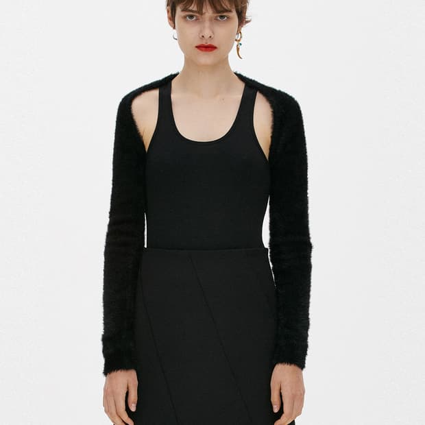 the open product /open yy 니트 볼레로