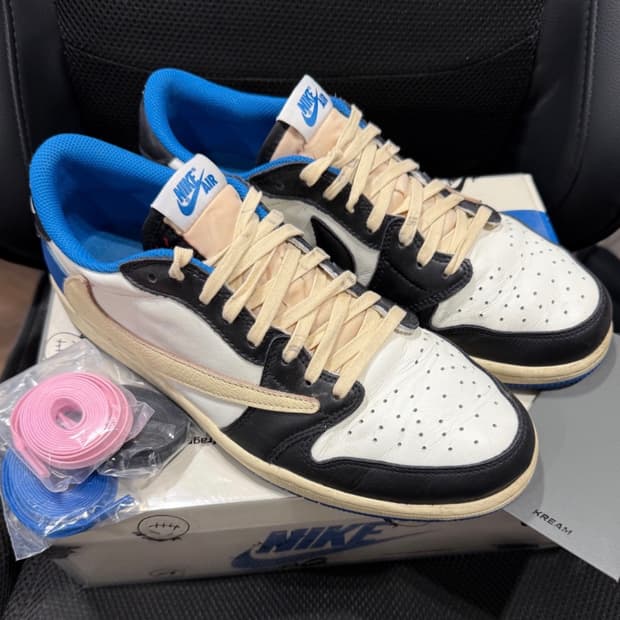 조던 1 스캇 프라그먼트 로우 