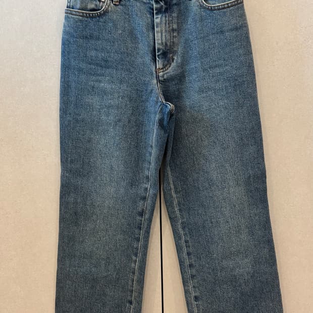 아페쎄 세미와이드 청바지 