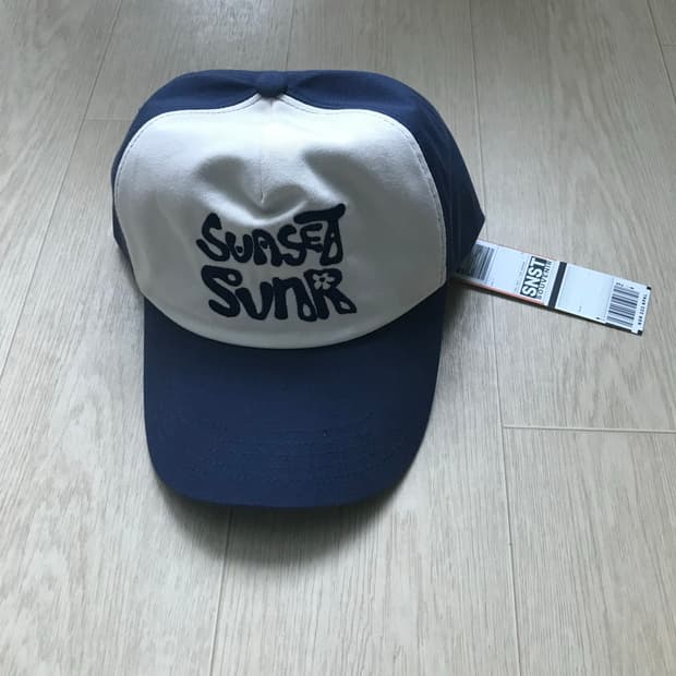 sunset수비니어 캡모자