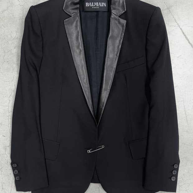 Balmain SS11 Safetypin Blazer (36)