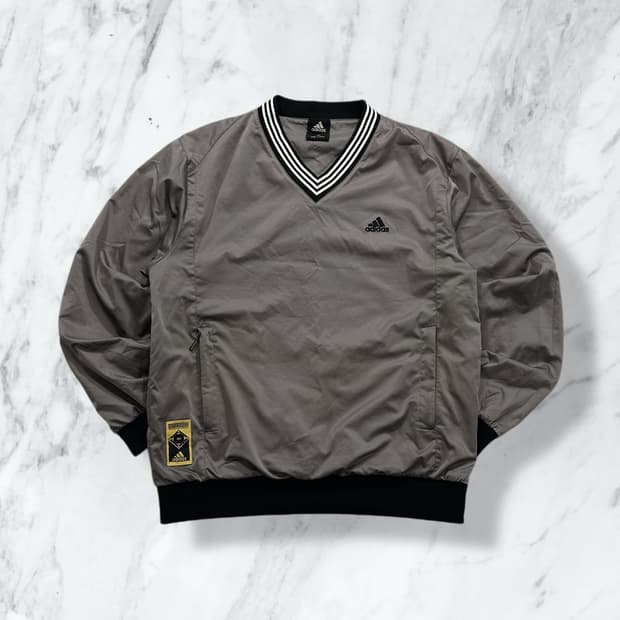 아디다스 07 F/W 베이스볼 풀오버 웜업 L