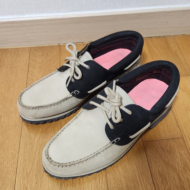 팀버랜드 보트슈즈 3아이 260