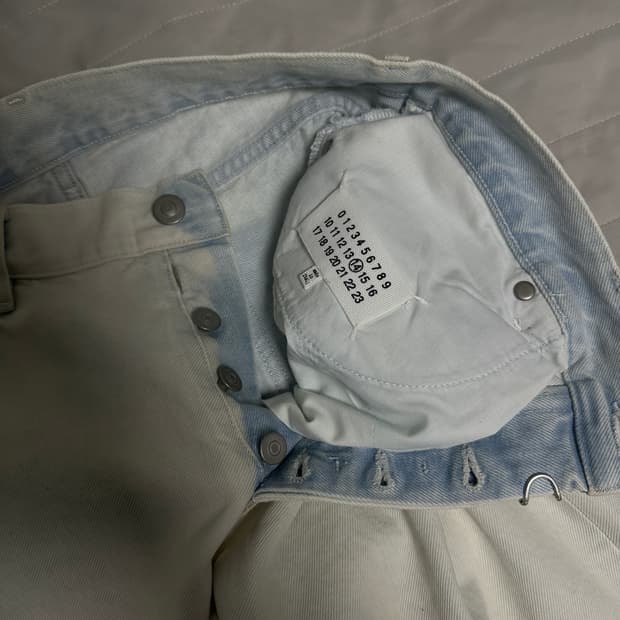 Maison Margiela Distressed Denim Pants