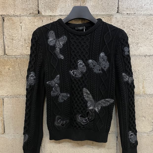 발렌티노 코튼 니트