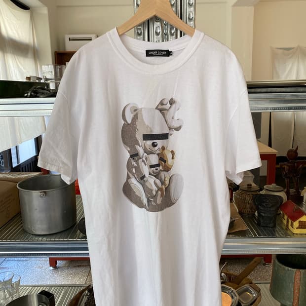 21ss 언더커버 UNDERCOVER x Densuke28 베어 티셔츠