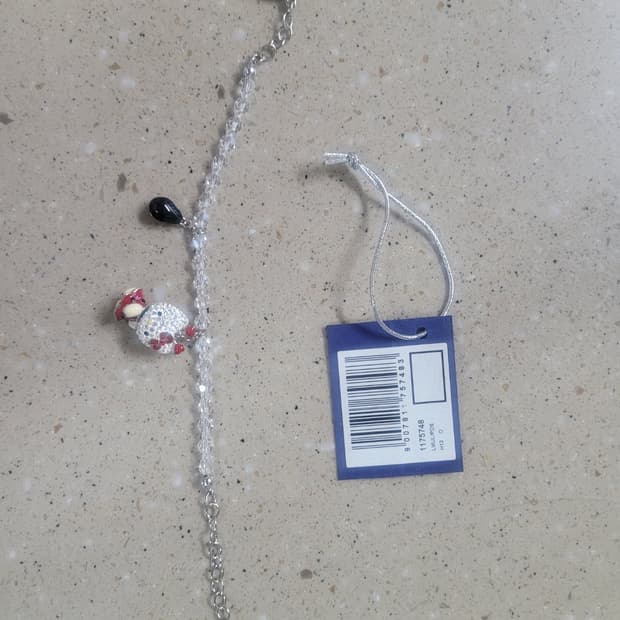 스와로브스키 키티 팔찌