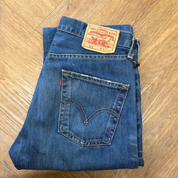 N219. 리바이스501 데님팬츠 청바지