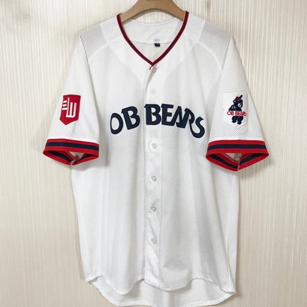 KBO 두산올드 OB베어스 홈유니폼/져지 110