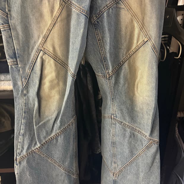 앤더슨벨 부츠컷 청바지