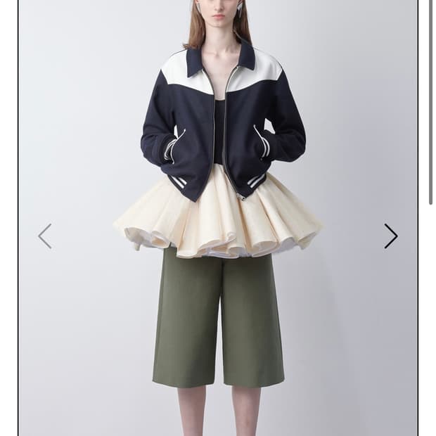 푸시버튼 PF22 COLOR BLOCK BACK LOGO 자켓