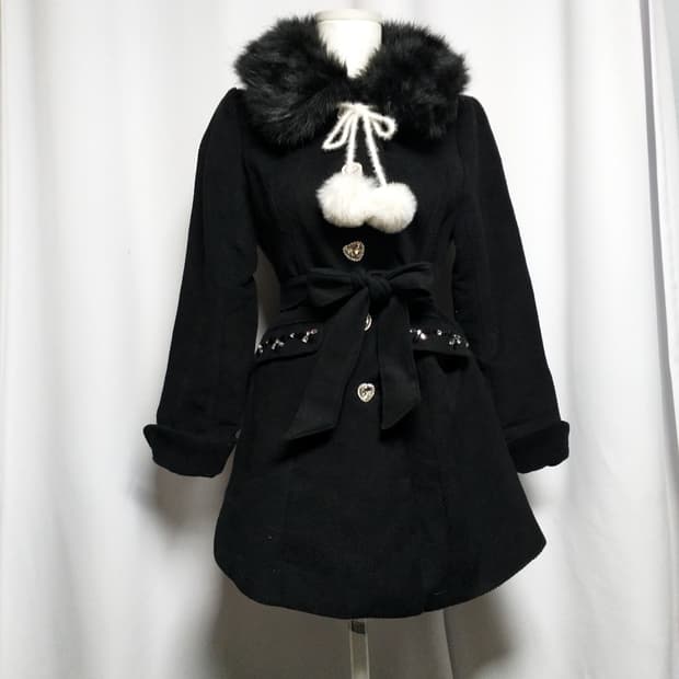 빈티지코트 달천 대장 긱시크y2k헤이세이공겜여주 양산형지뢰계 펑크스나계