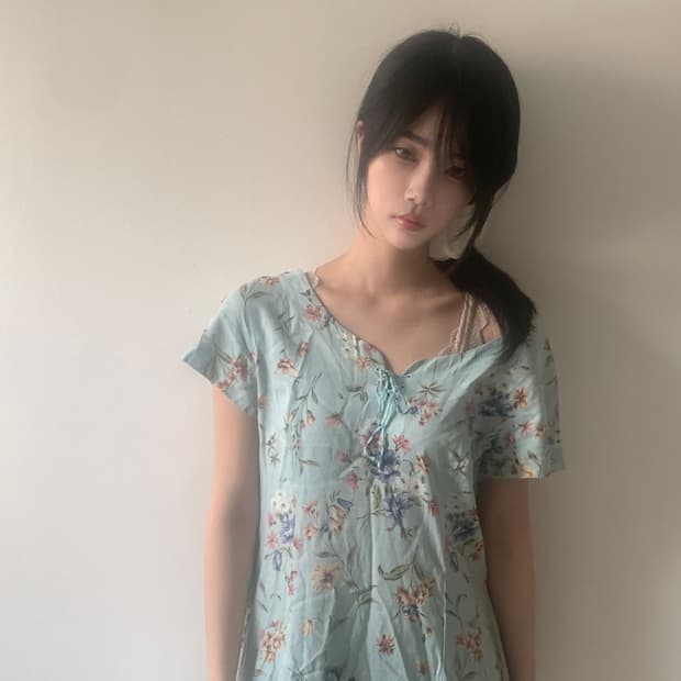 Floral corset dress