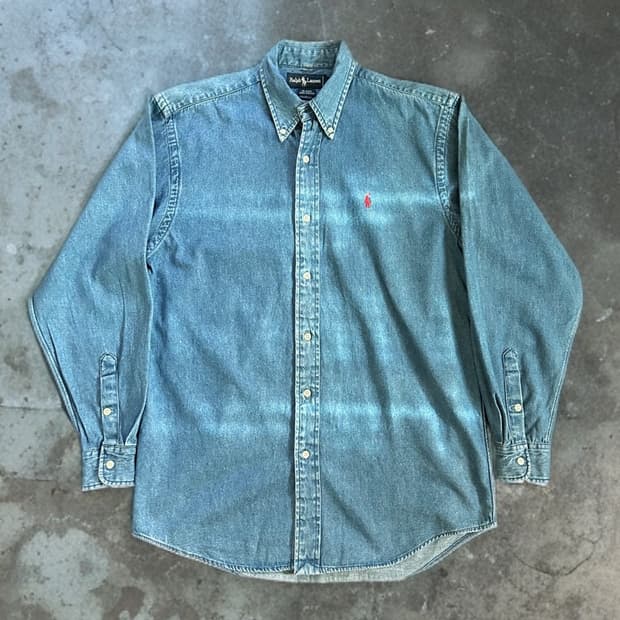 폴로랄프로렌 Blaire 데님 버튼다운 셔츠