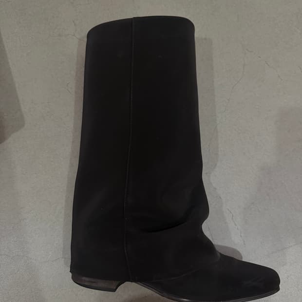 쓰리투에이티 링클 부츠 235 통넓힘 o 다크 브라운