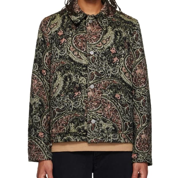 선플라워 페이즐리 자켓 M