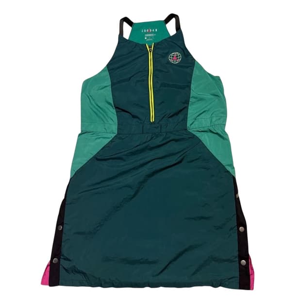 조던 우븐 나일론 원피스